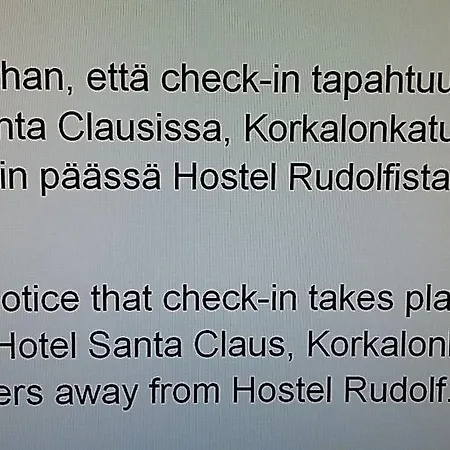 Santa's Rudolf מלון רובניימי