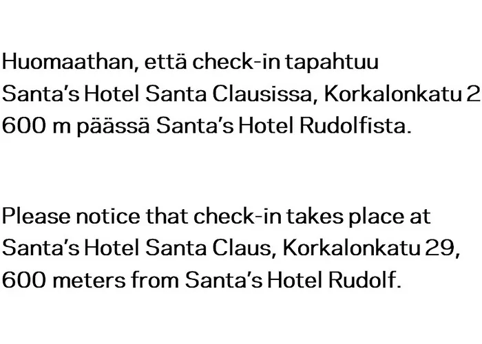 Santa's Rudolf Rovaniemi